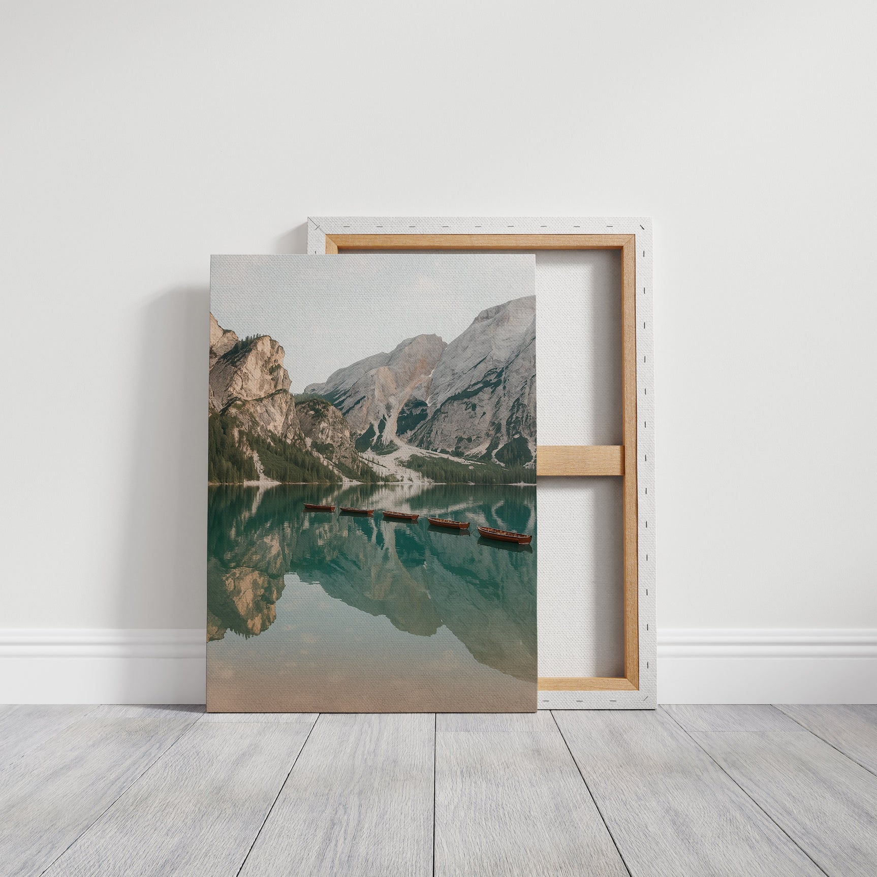 Still Waters, Silent Peaks – Tranquil Alpine Lake