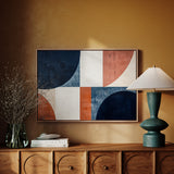 Modern Geometric Abstract Wall Art