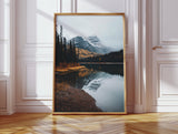 Majestic Mountain Reflection Art Print