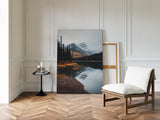 Majestic Mountain Reflection Art Print