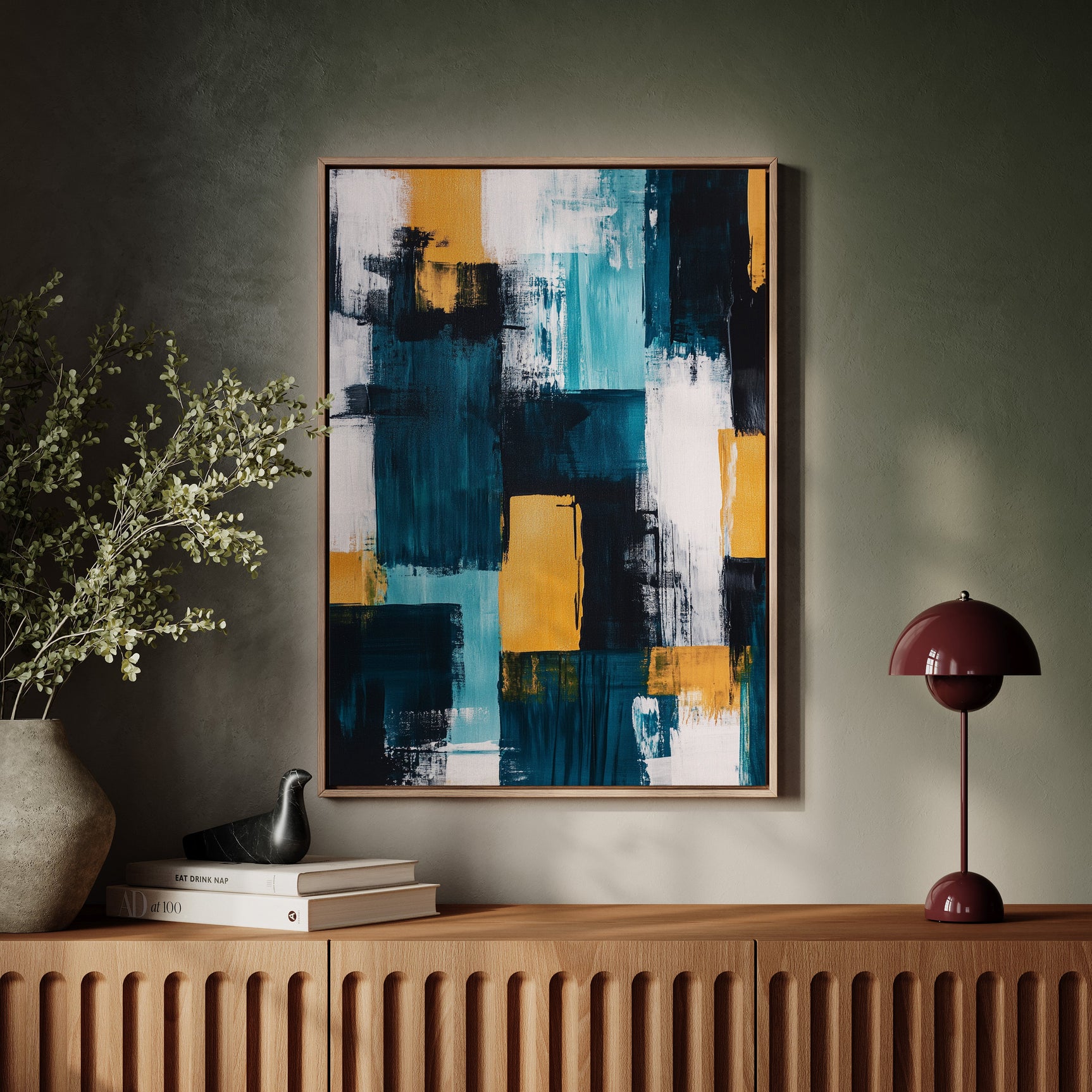 Vibrant Abstract Canvas Art - Modern Wall Decor