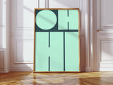Mint Harmony - Modern Geometric Wall Art