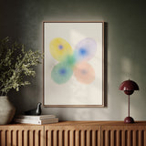 Soft Bloom – Watercolor Butterfly Abstract Print