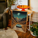 Celestial Journey - Vintage Roadscape Art