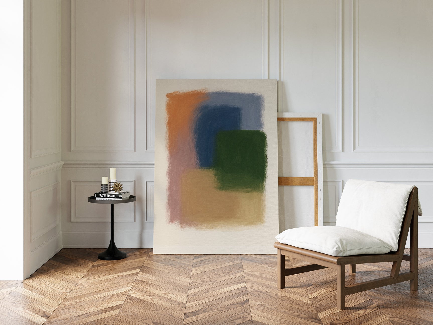 Elegant Abstract Pastel Art Print