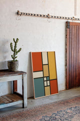 Vibrant Geometric Abstract Art Print