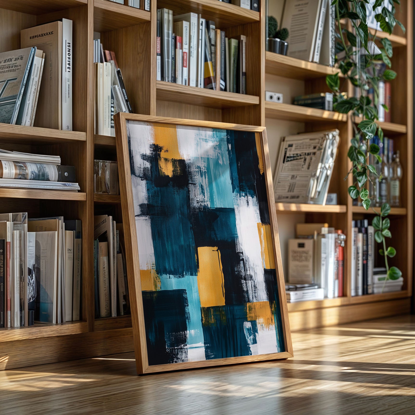 Vibrant Abstract Canvas Art - Modern Wall Decor