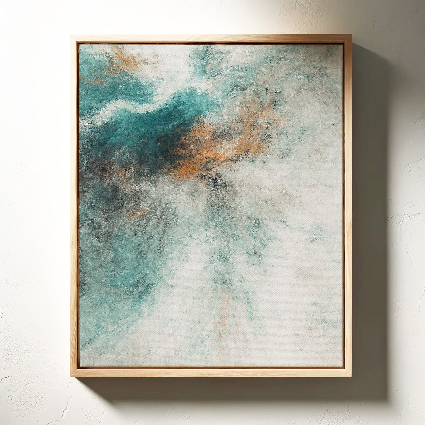 Ethereal Abstract Cloudscape Wall Art