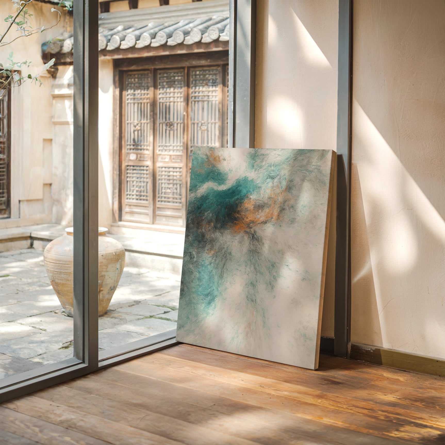 Ethereal Abstract Cloudscape Wall Art