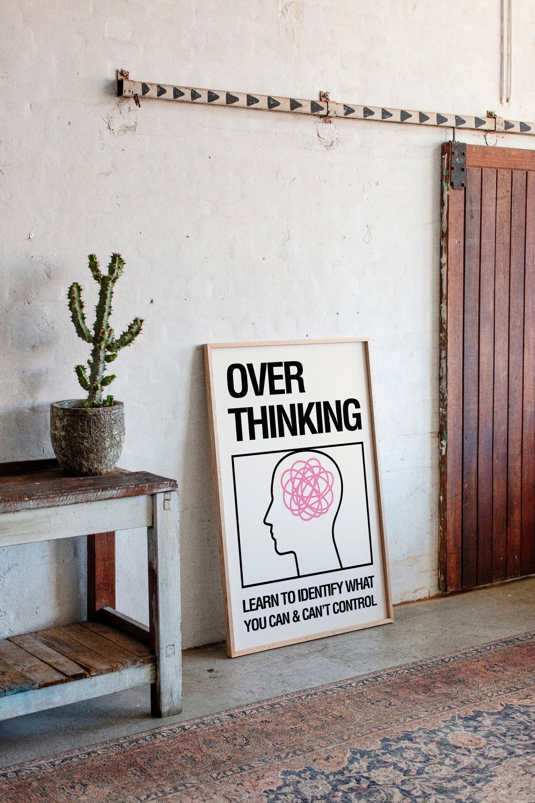 Mind Maze - Inspirational Art Print
