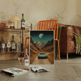 Celestial Journey - Vintage Roadscape Art