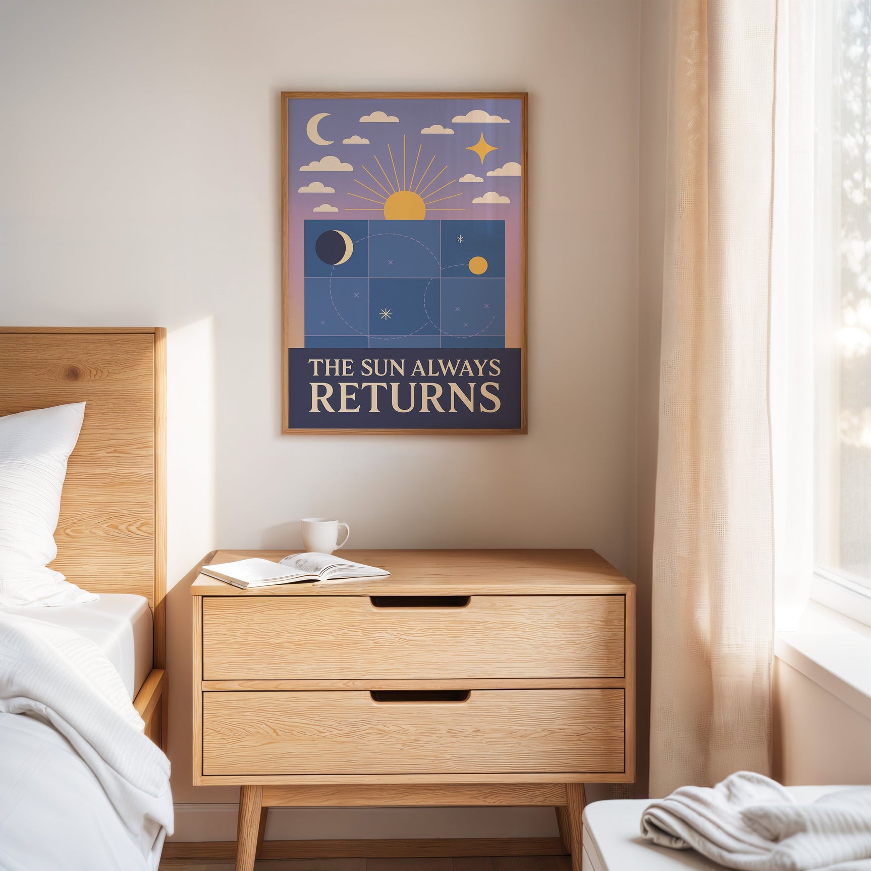Celestial Harmony - Inspirational Art Print