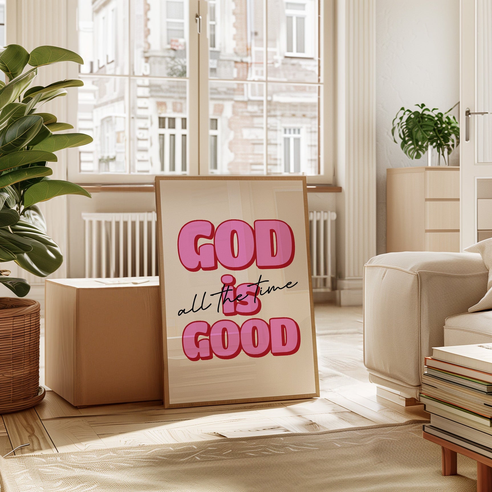 Divine Affirmation - Inspirational Typography Art Print