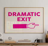 Vivid Escape - Bold Typography Wall Art