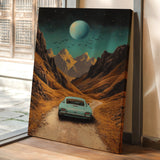 Celestial Journey - Vintage Roadscape Art