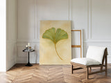 Elegant Ginkgo Leaf Watercolor Art Print
