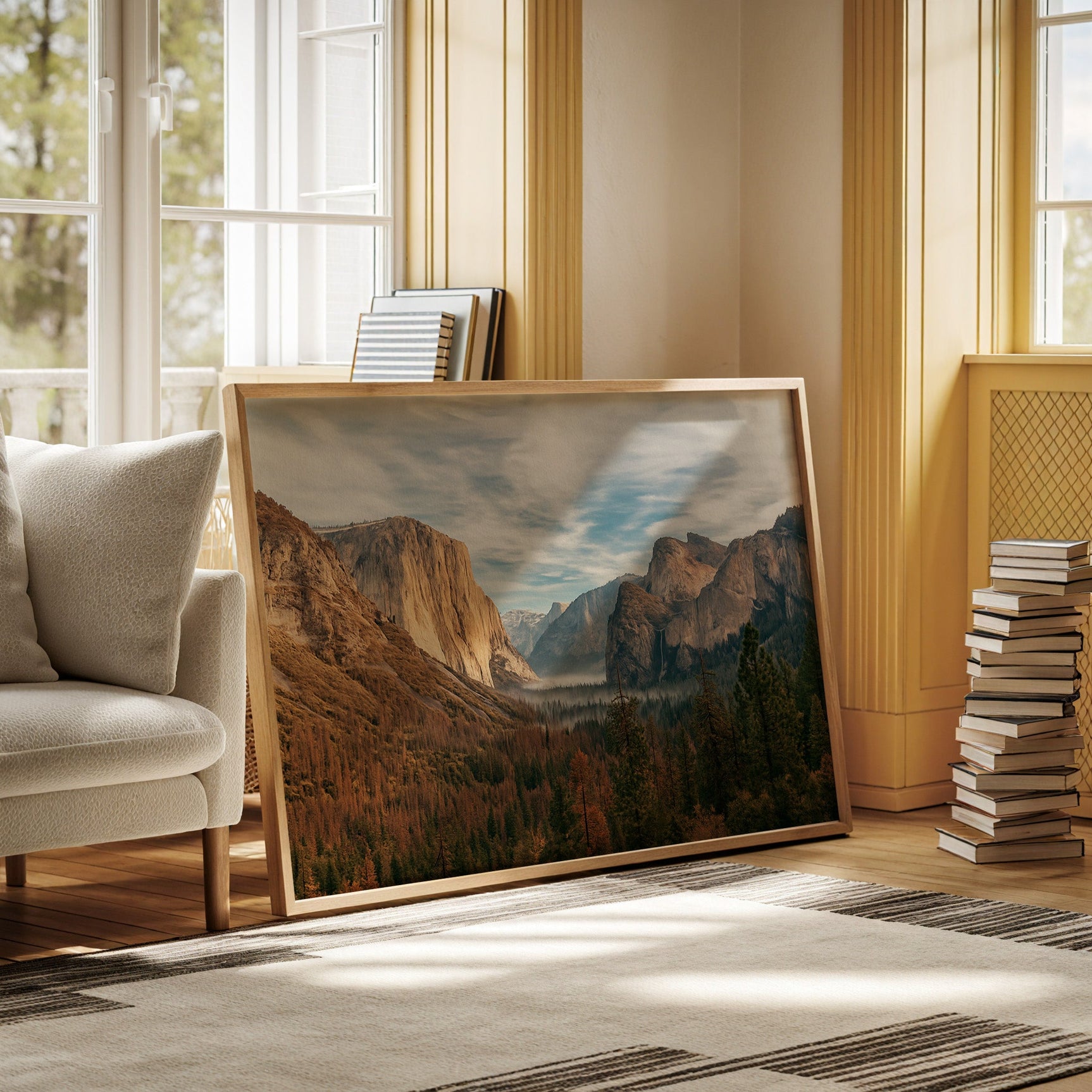 Stunning Yosemite Valley Canvas Art