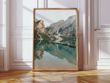 Still Waters, Silent Peaks – Tranquil Alpine Lake
