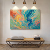 “Color Currents” – Abstract Swirl Painting