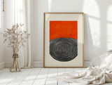 Vortex Sunset - Abstract Geometric Art Print