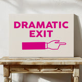 Vivid Escape - Bold Typography Wall Art