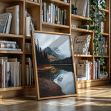 Majestic Mountain Reflection Art Print
