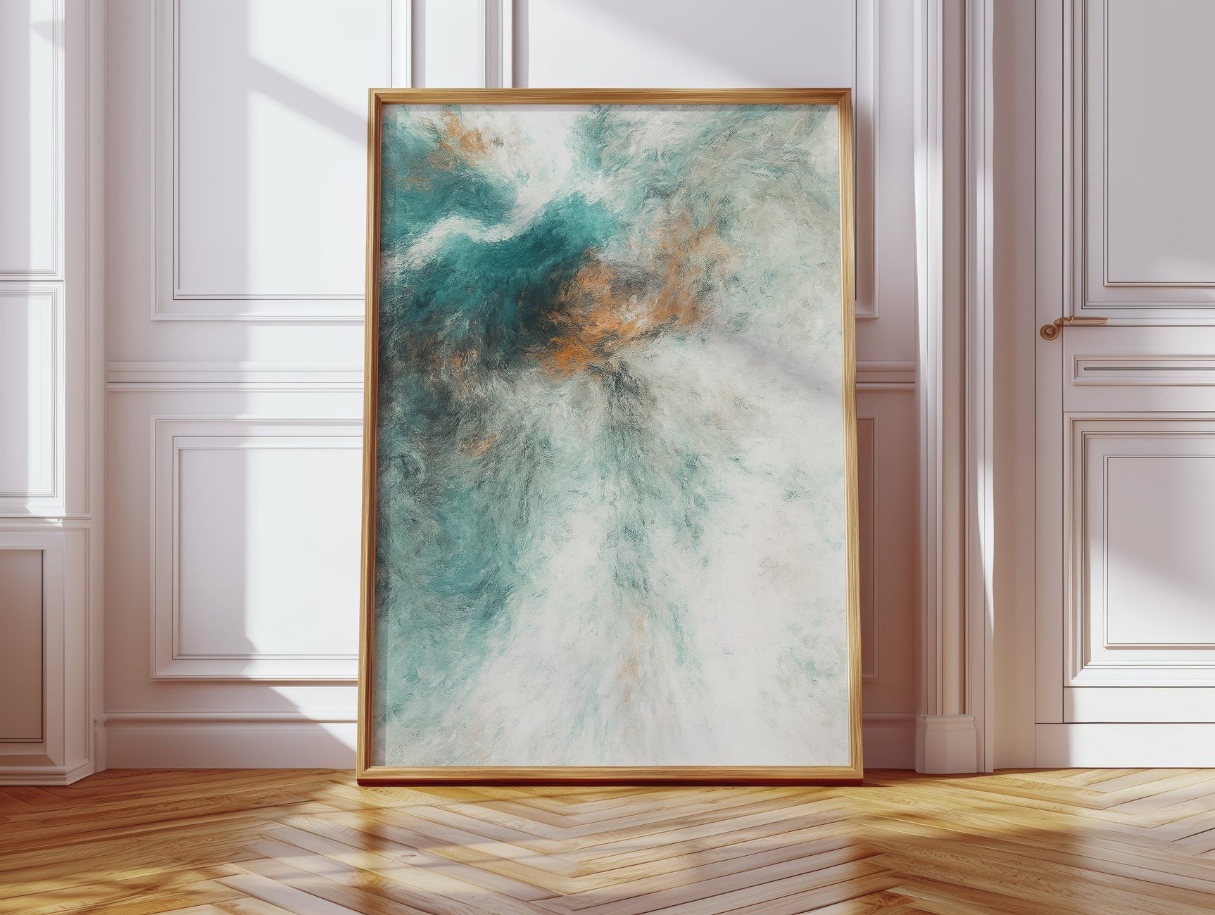 Ethereal Abstract Cloudscape Wall Art