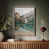 Still Waters, Silent Peaks – Tranquil Alpine Lake