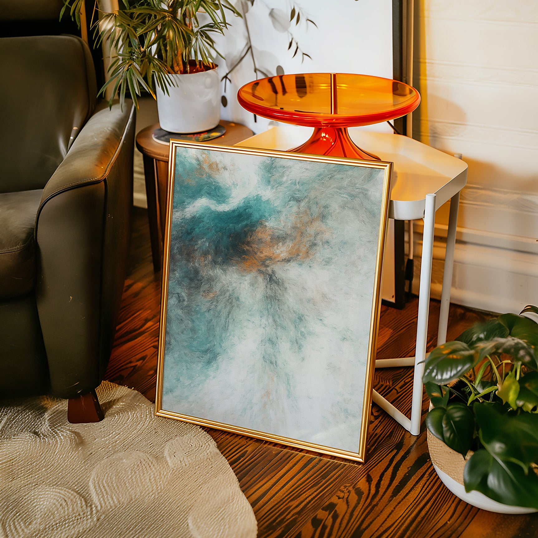 Ethereal Abstract Cloudscape Wall Art