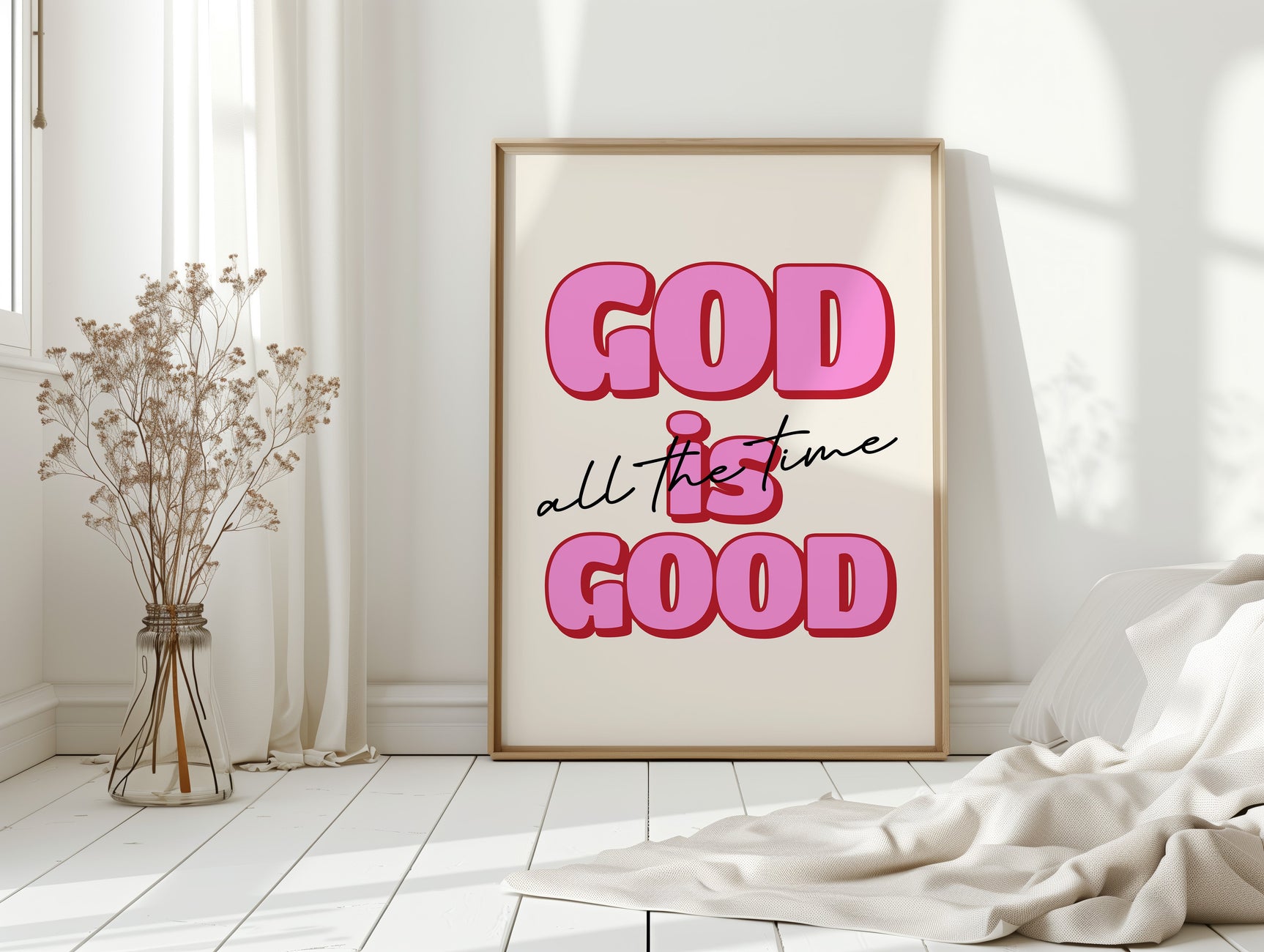 Divine Affirmation - Inspirational Typography Art Print