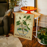 Elegant Magnolia Art Print for Home Decor