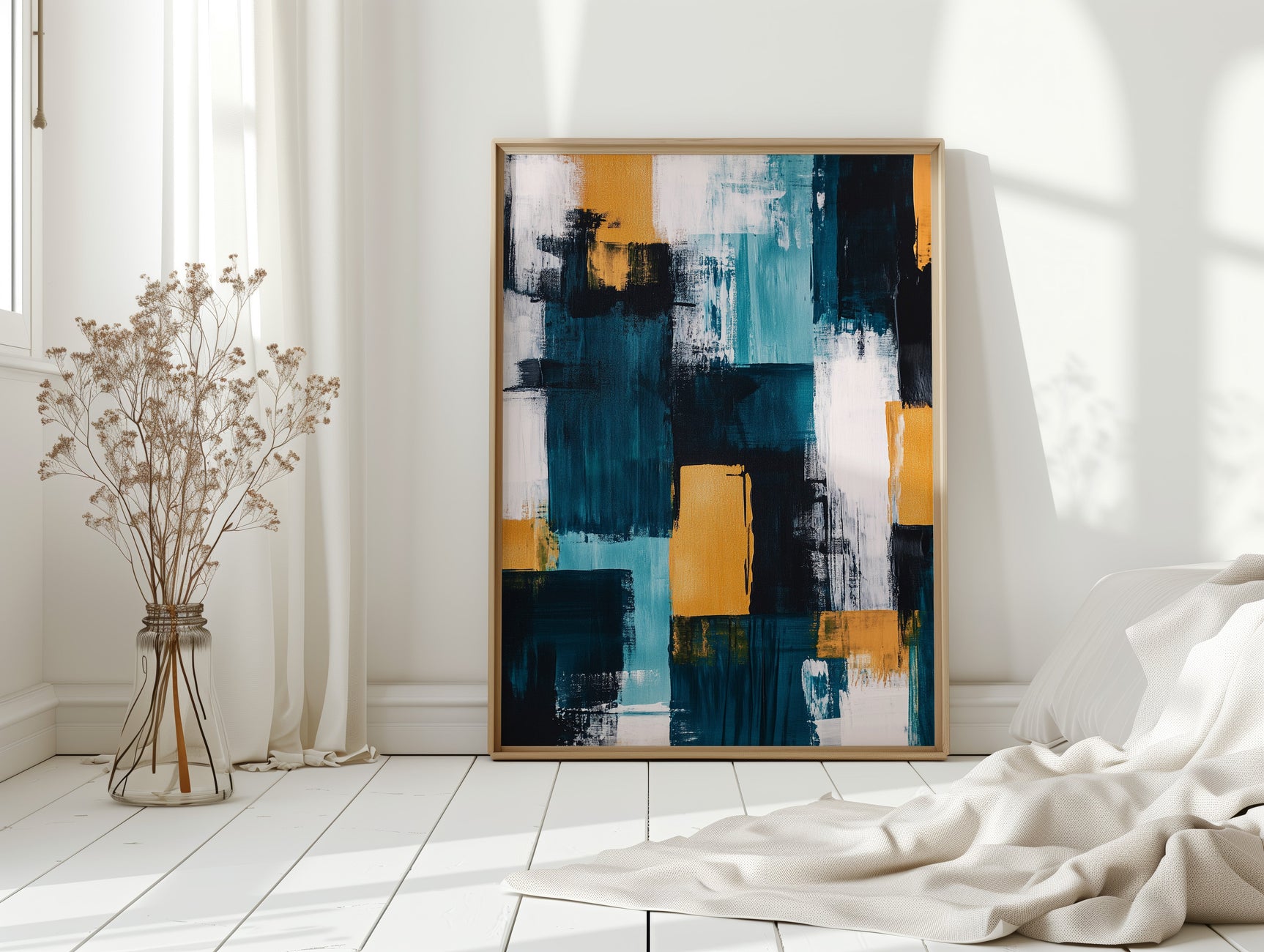 Vibrant Abstract Canvas Art - Modern Wall Decor