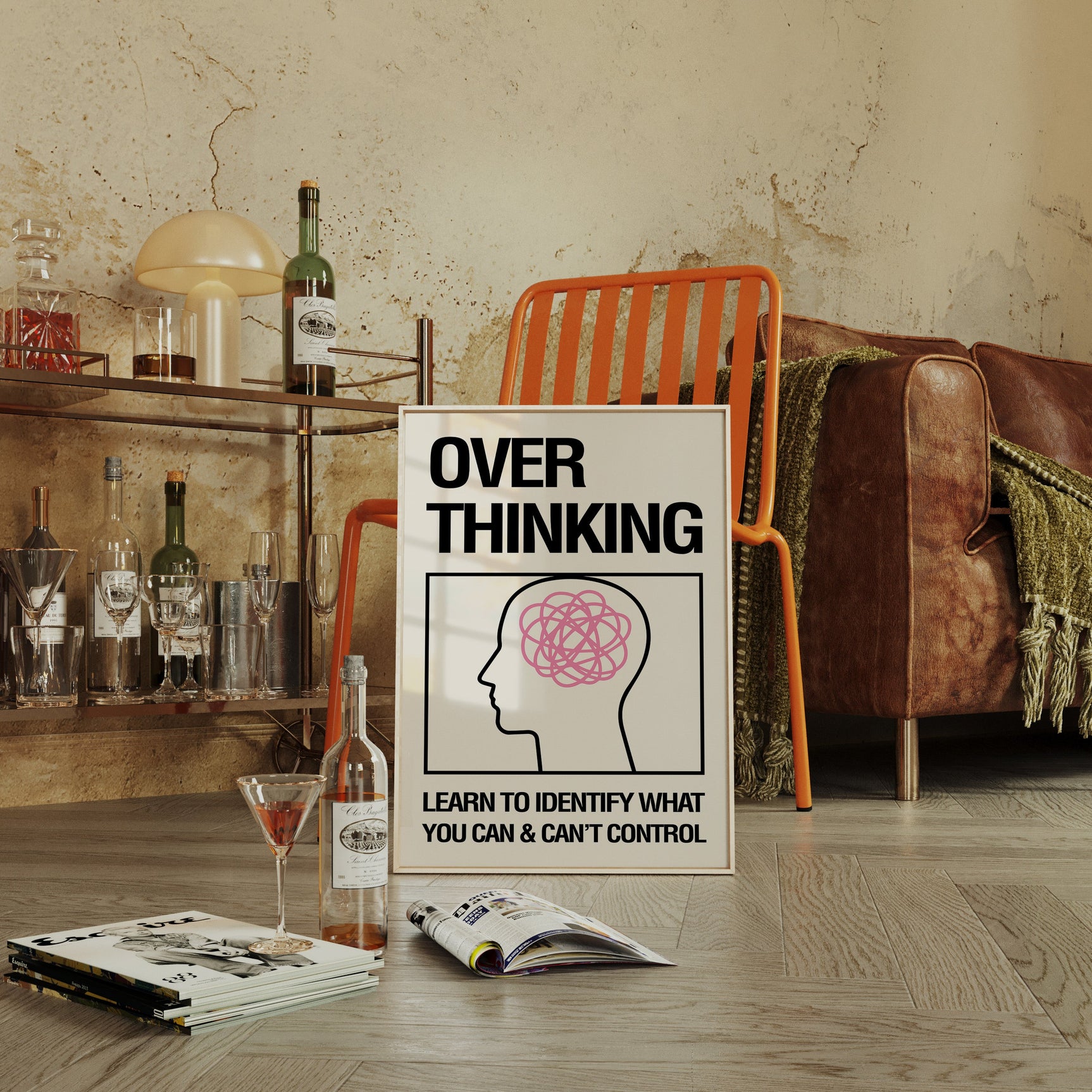 Mind Maze - Inspirational Art Print
