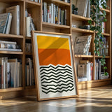 Bold Geometric Abstract Art Print