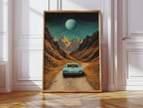 Celestial Journey - Vintage Roadscape Art