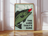Baited Bliss - Retro Fishing Print