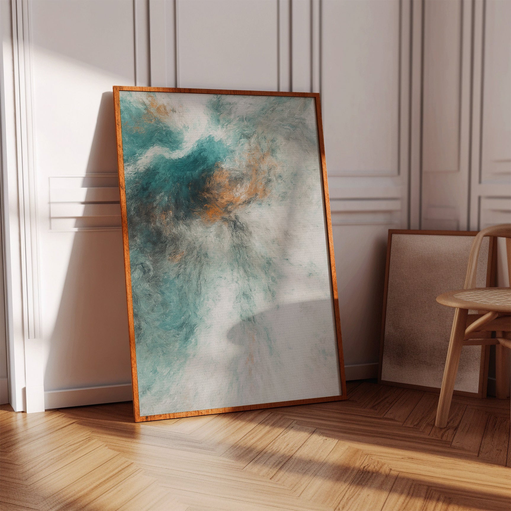 Ethereal Abstract Cloudscape Wall Art