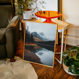 Majestic Mountain Reflection Art Print