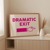 Vivid Escape - Bold Typography Wall Art