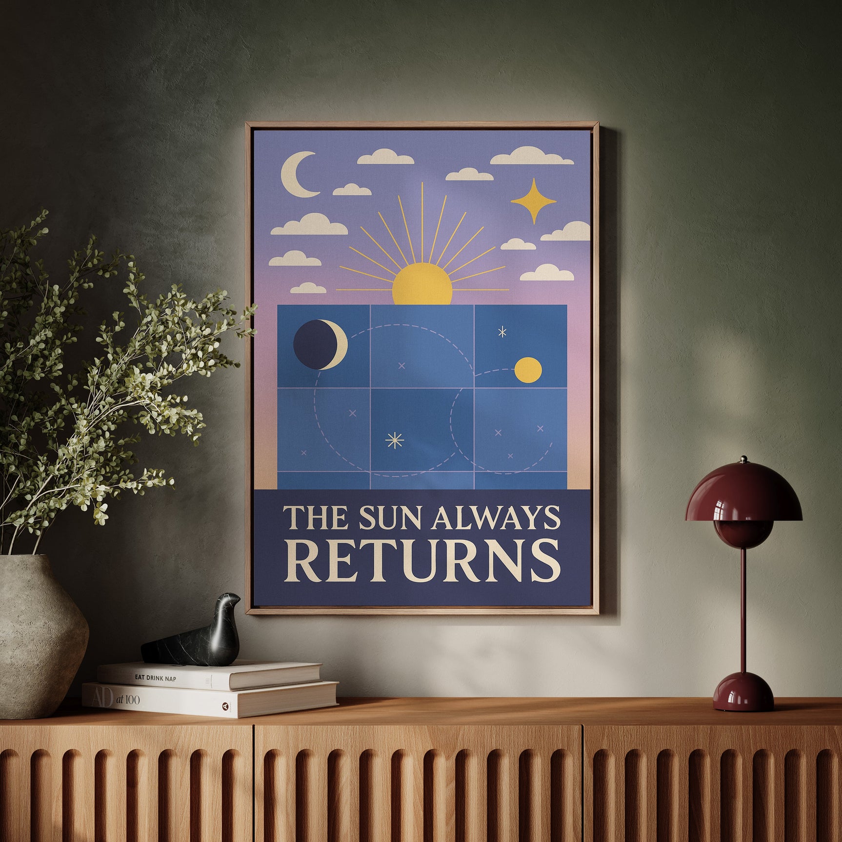 Celestial Harmony - Inspirational Art Print
