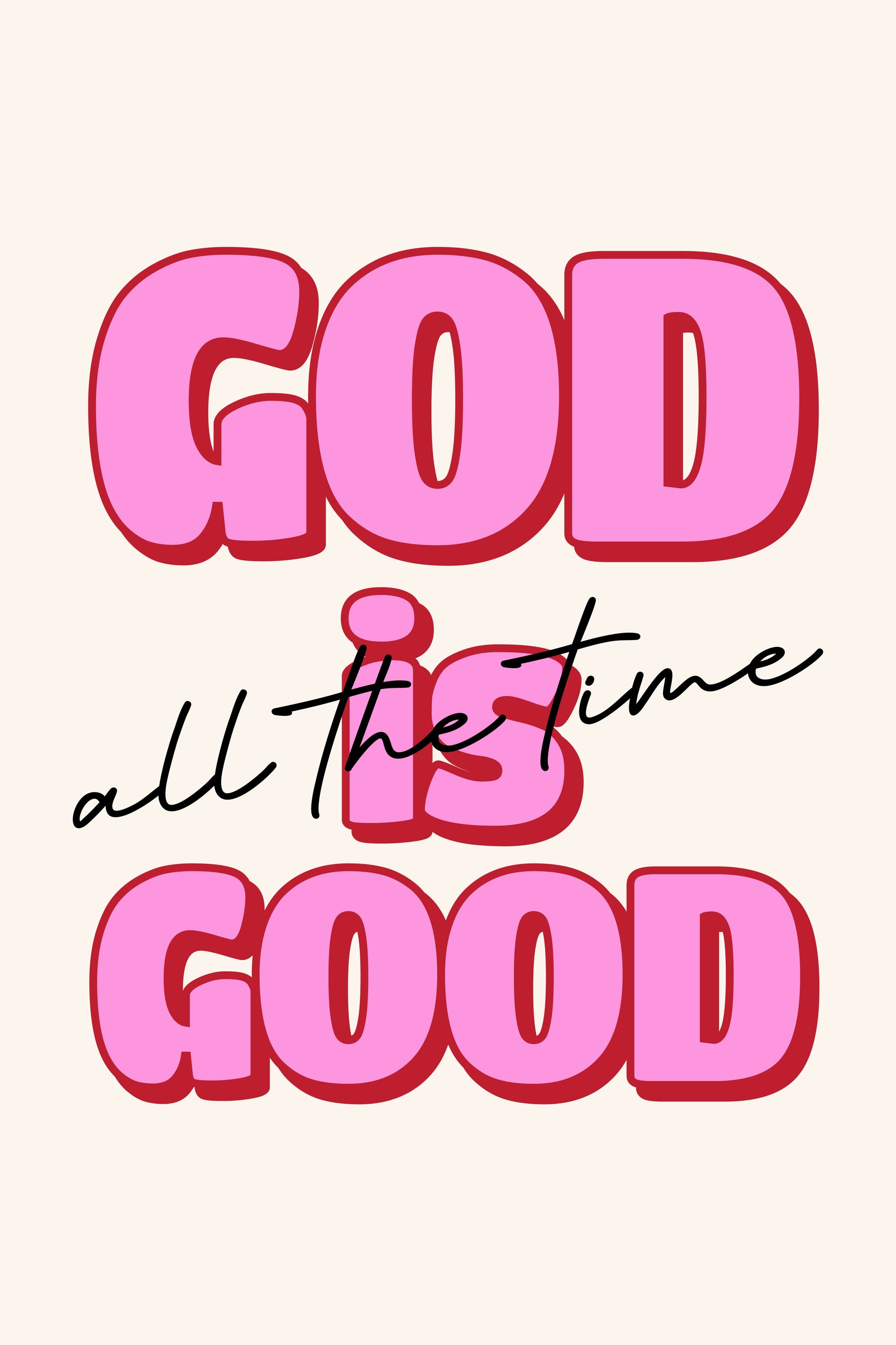 Divine Affirmation - Inspirational Typography Art Print
