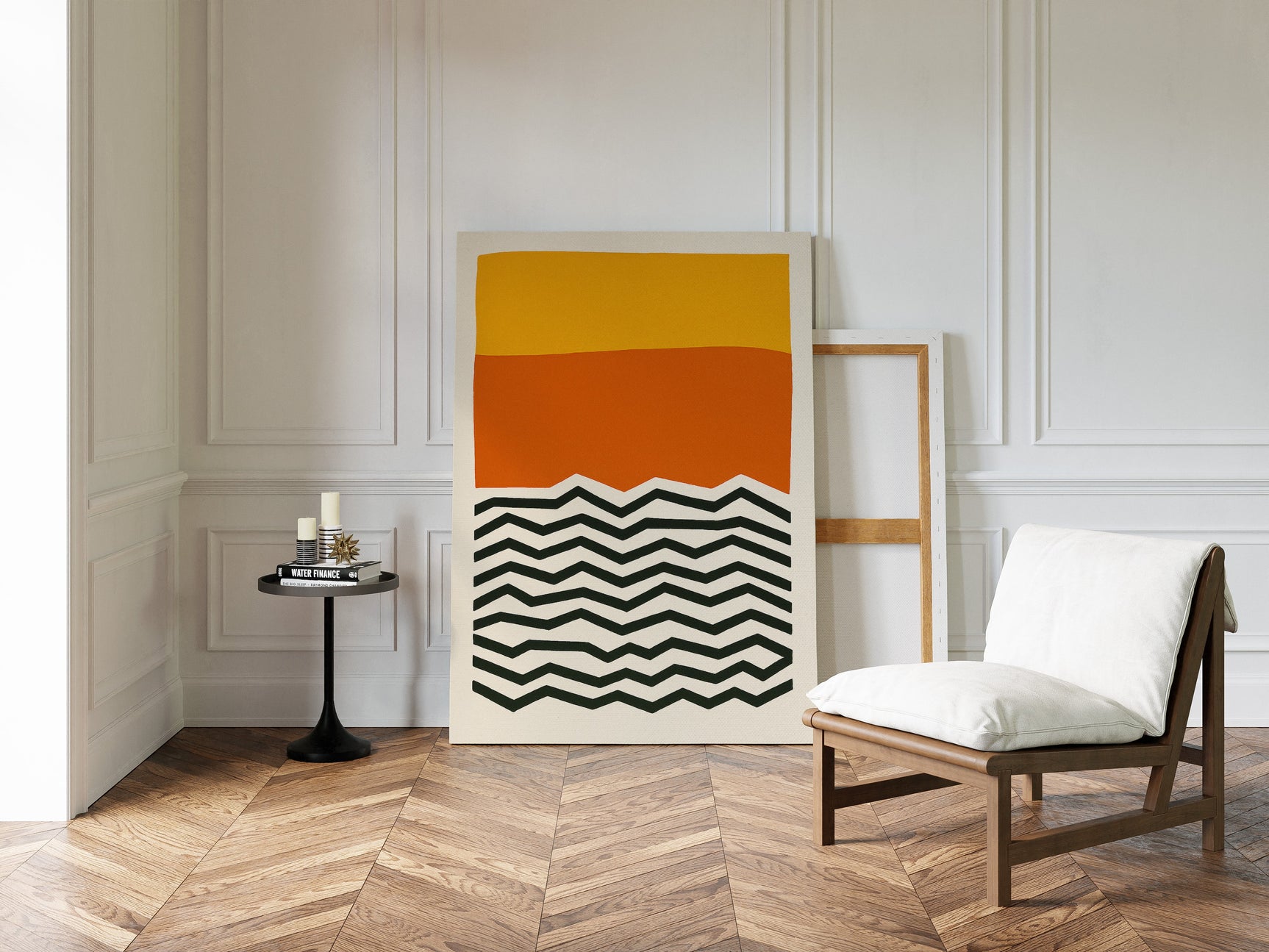 Bold Geometric Abstract Art Print