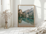 Still Waters, Silent Peaks – Tranquil Alpine Lake