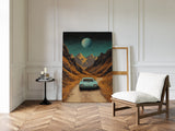 Celestial Journey - Vintage Roadscape Art