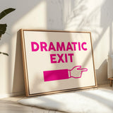Vivid Escape - Bold Typography Wall Art