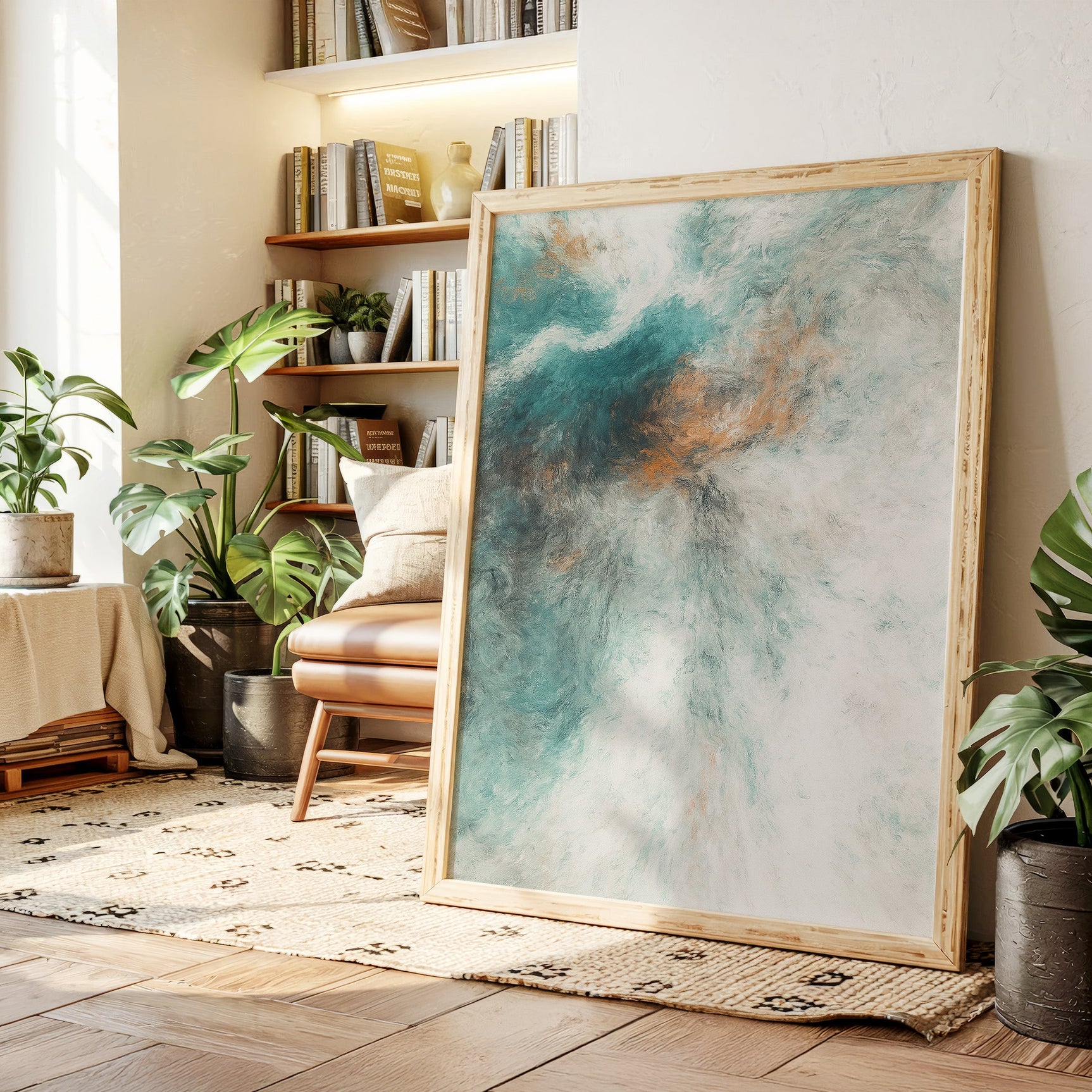 Ethereal Abstract Cloudscape Wall Art