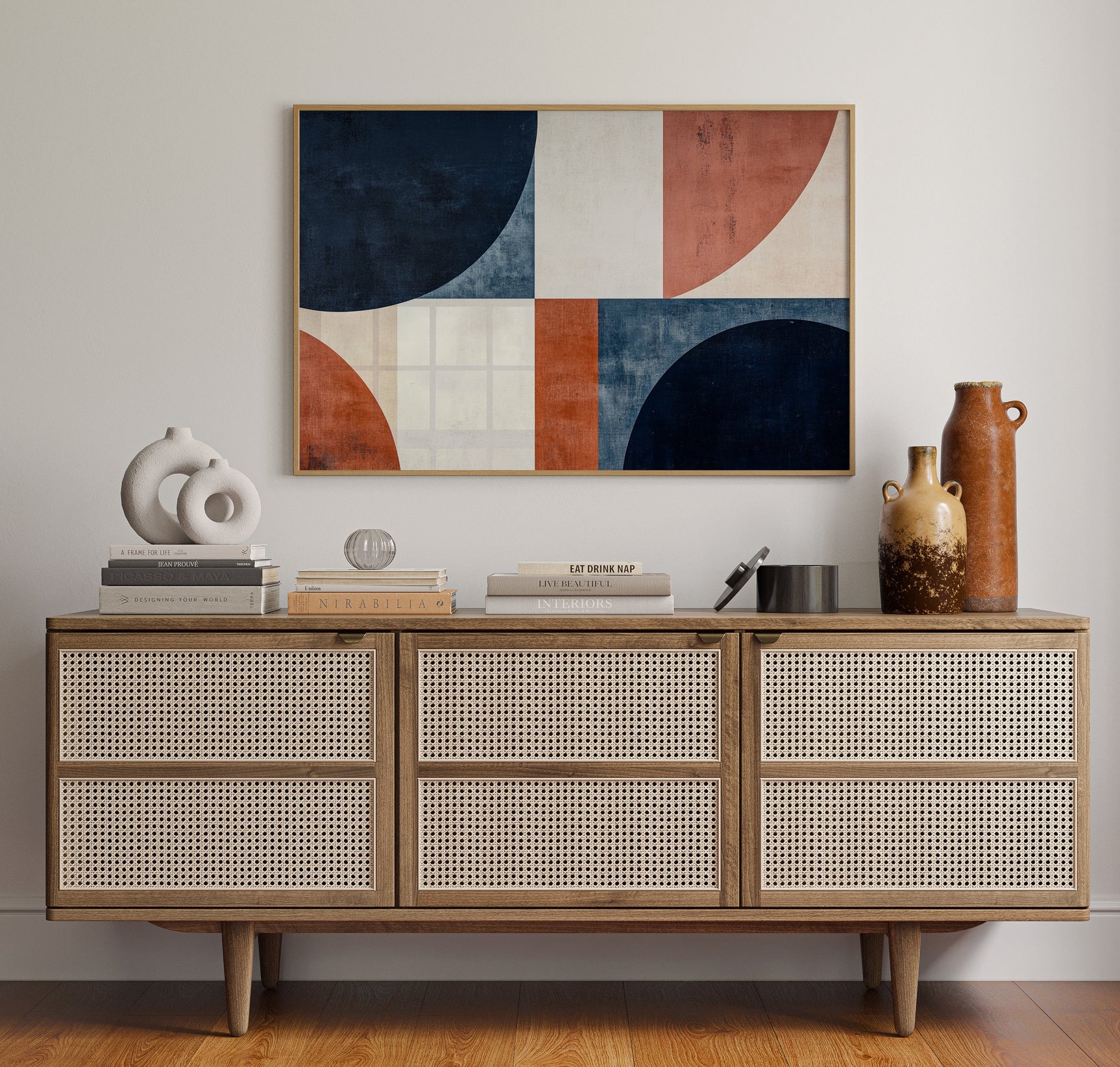 Modern Geometric Abstract Wall Art