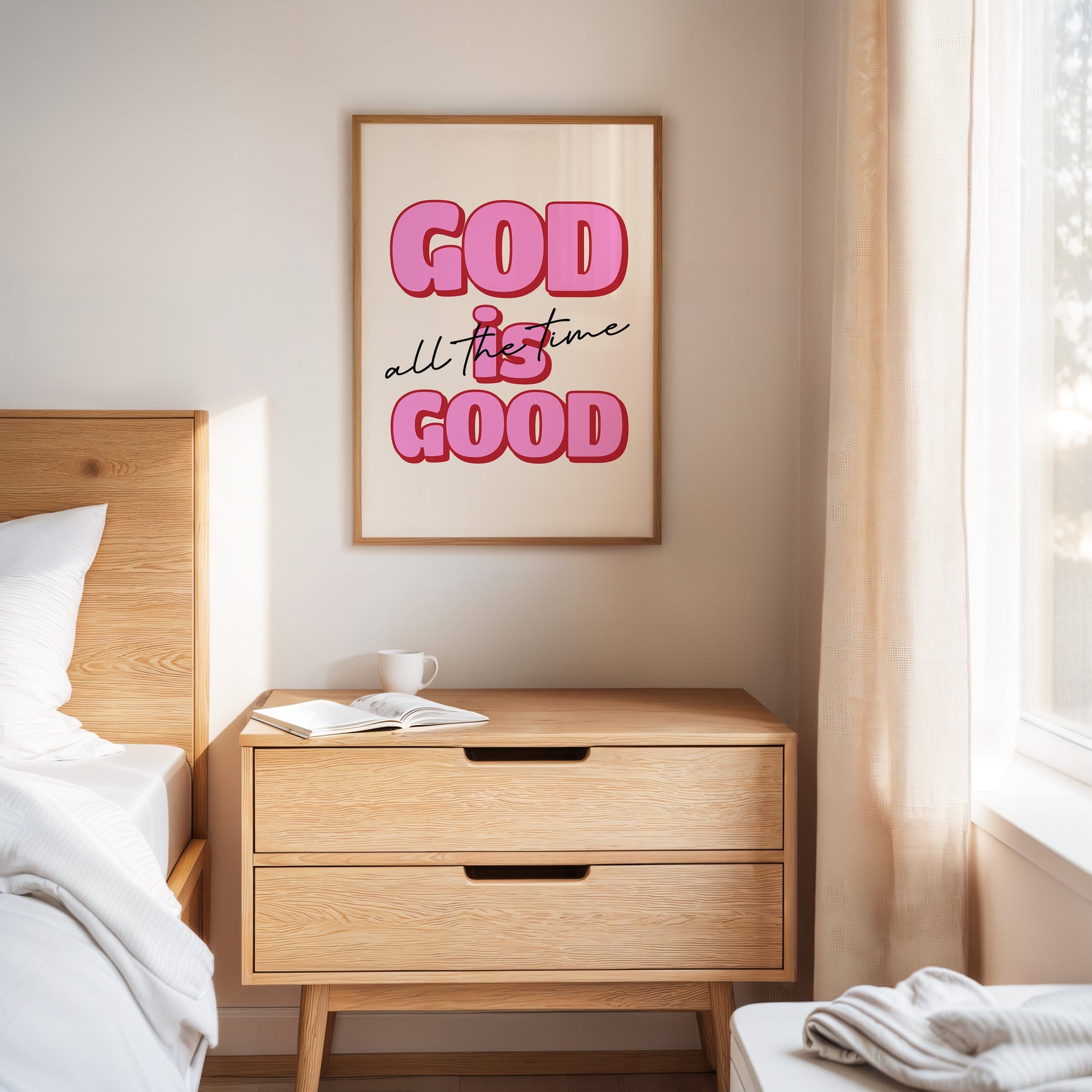 Divine Affirmation - Inspirational Typography Art Print