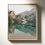 Still Waters, Silent Peaks – Tranquil Alpine Lake