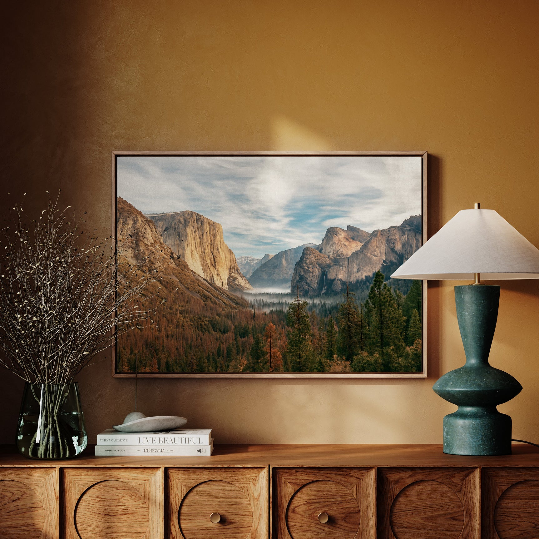 Stunning Yosemite Valley Canvas Art